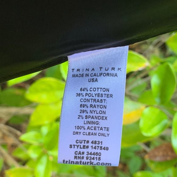 Trina Turk Sheath Dress sz 10 NWT - Picture 5 of 7